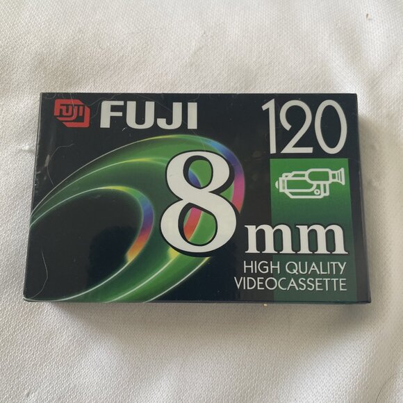 Fuji 8mm P6-120 Video Cassette High Quality 120/240 Min Recording Time Durable - Picture 1 of 7